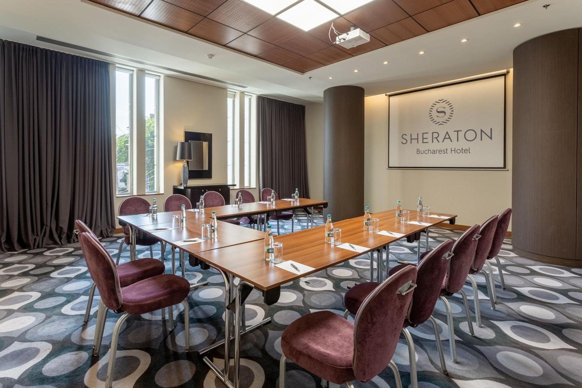 Sheraton Bucharest Hotel Exterior foto Meeting room